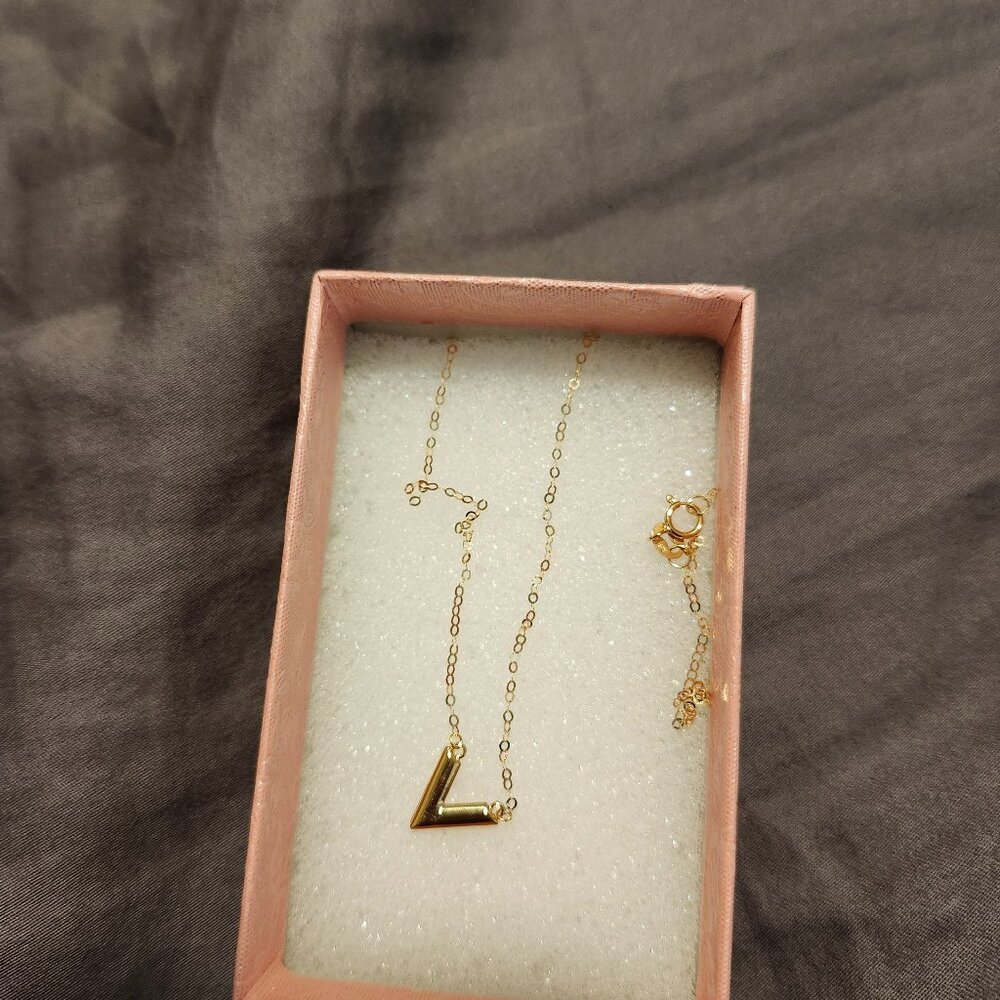 Saudi Gold 18k light weight necklace